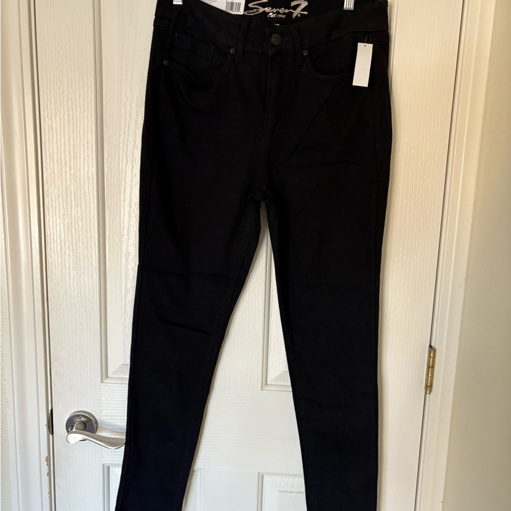 Seven7 Women's Black Jeans size 10